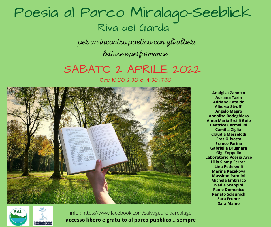Poetic encounter with trees in ‘PARCO MIRALAGO-SEEBLICK di Riva del Garda’