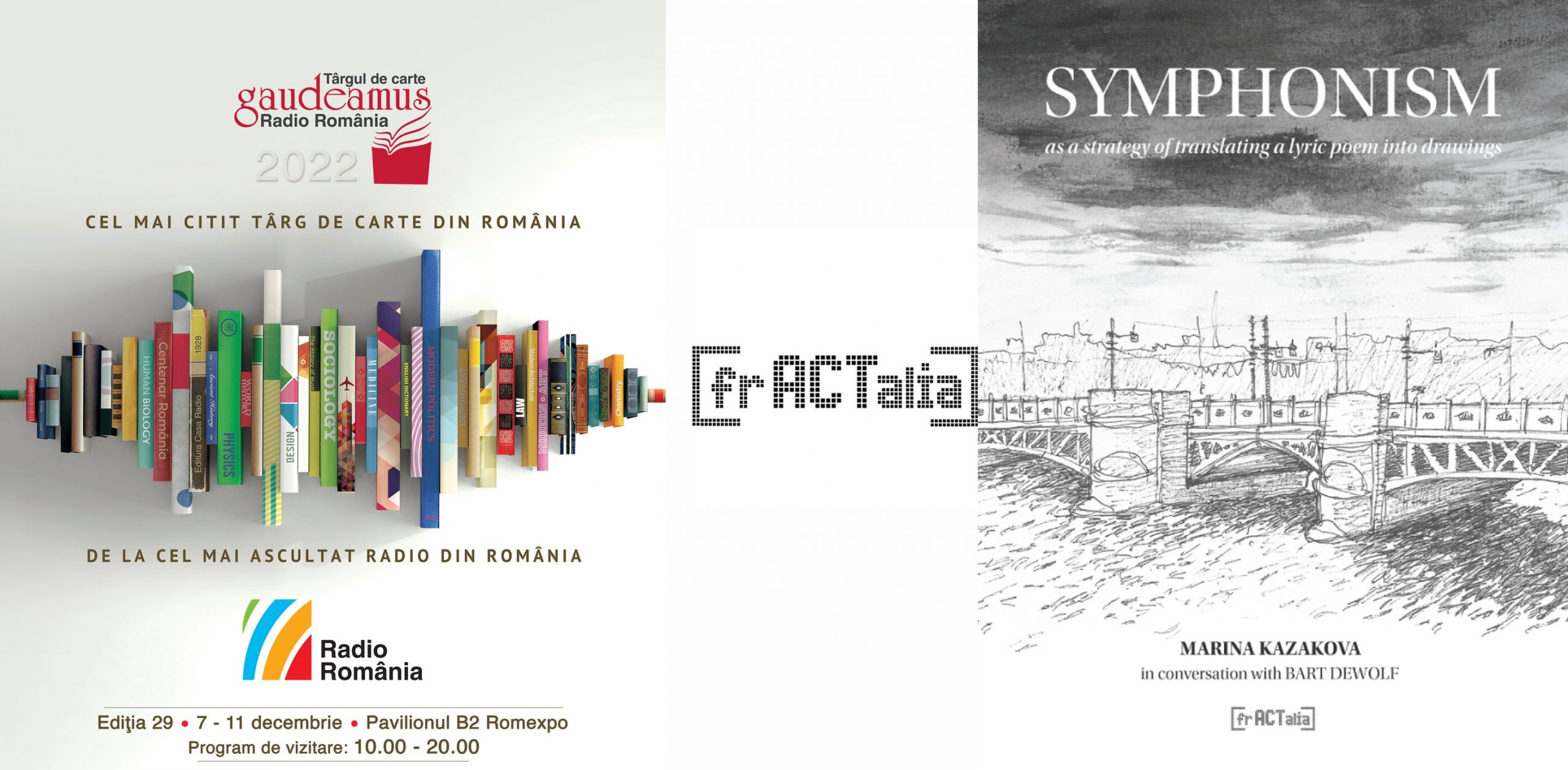 The book ‘Symphonism’ is on a journey at GAUDEAMUS Radio Romania Book Fair